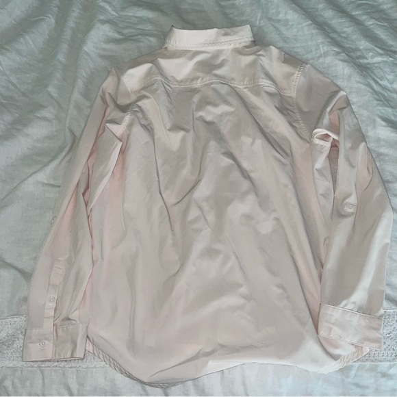 Eddie Bauer LARGE Departure 2.0 UPF 50+ Sun Protect Long Sleeve Shirt Top Pink - Picture 5 of 7